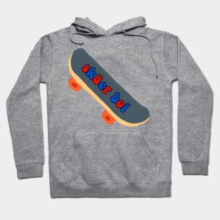 Skate of boy Hoodie